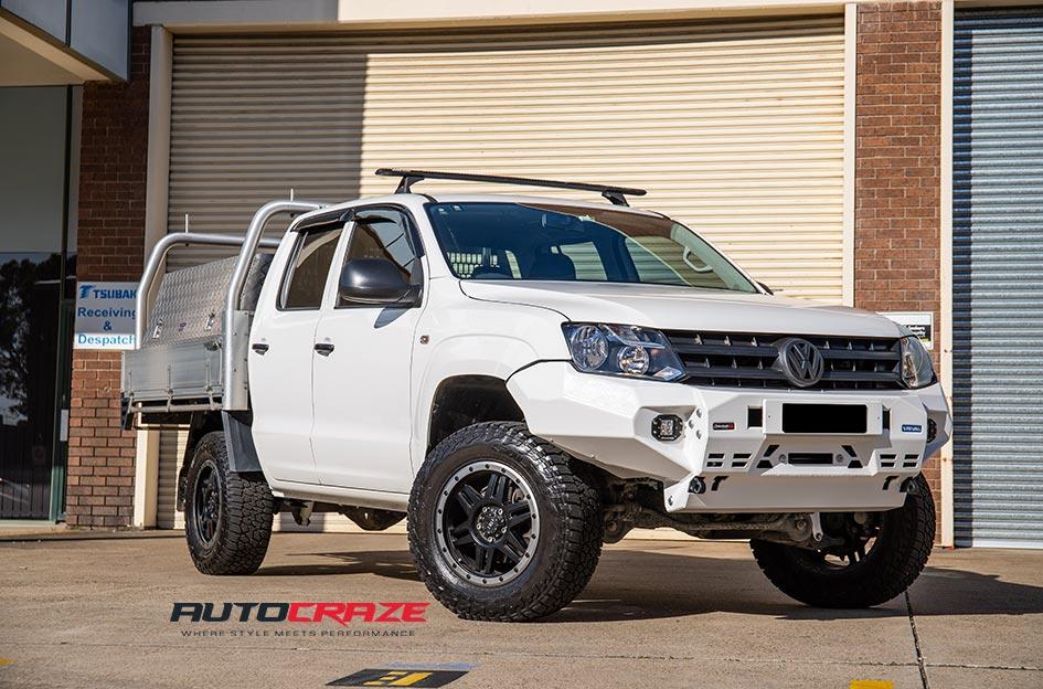 VOLKSWAGEN AMAROK T16 SATIN BLACK MACHINED LIP